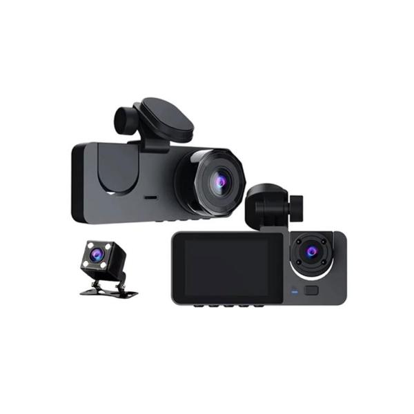 Y15 3-CHANNELS WIFI DASH CAM 1080P HD NIGHT VISION REVERSE CAMERA WITH PARKING MONITOR 